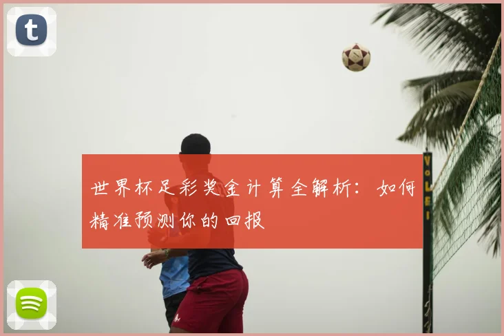 世界杯足彩奖金计算全解析：如何精准预测你的回报